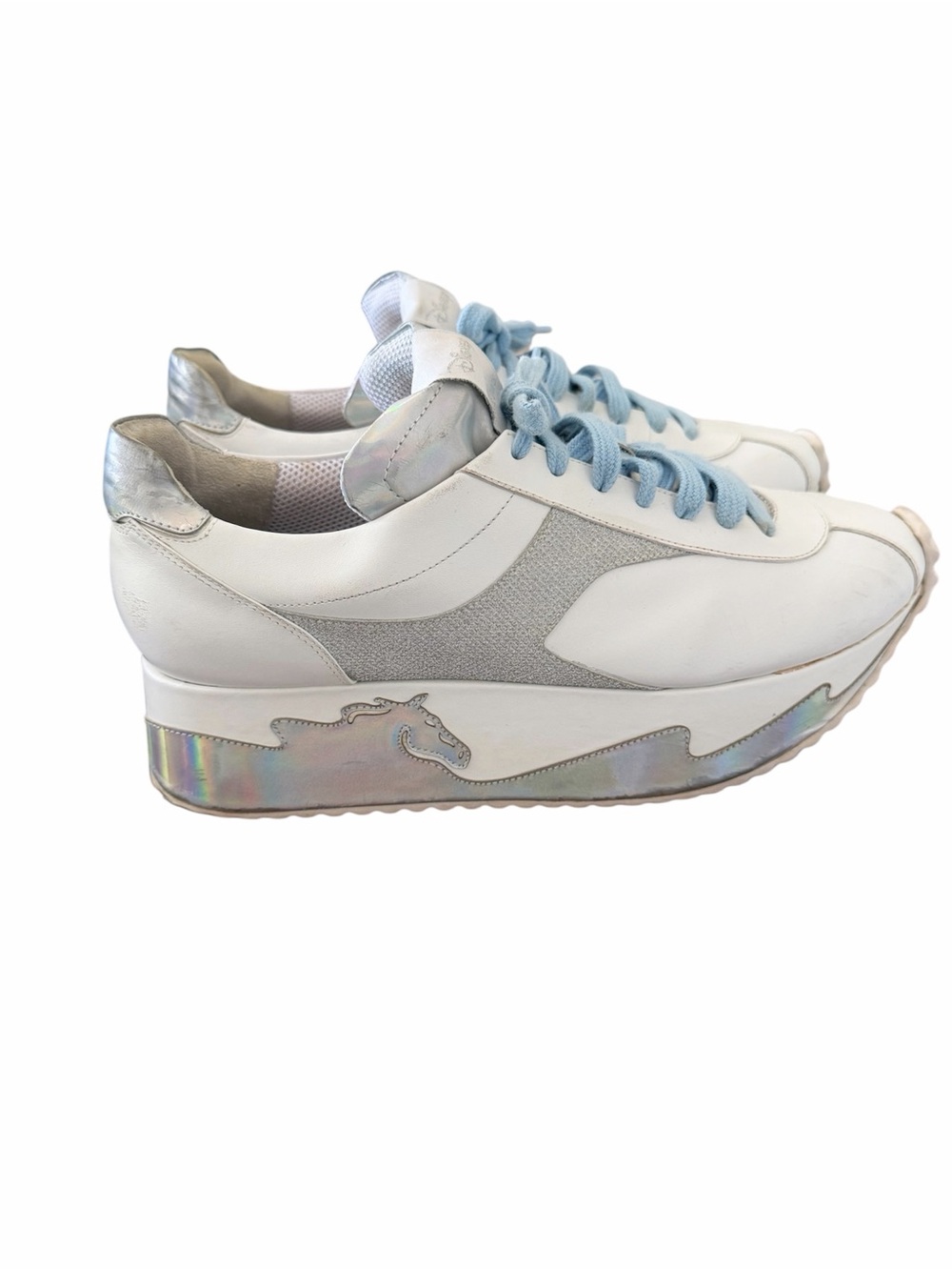 Disney x Ruthie Davis Frozen 2 Nokk Platform Sneakers Size 41 = US Size 11